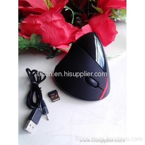 Rf-498 5d High Quality Wireless Vertical Ergonomic Mouse Be Chargeable Mouse